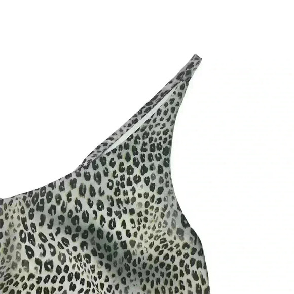 Banana Republic Fac. Leopard Print Camisole XS Multicolor V-Neck Tank Top - Picture 8 of 8